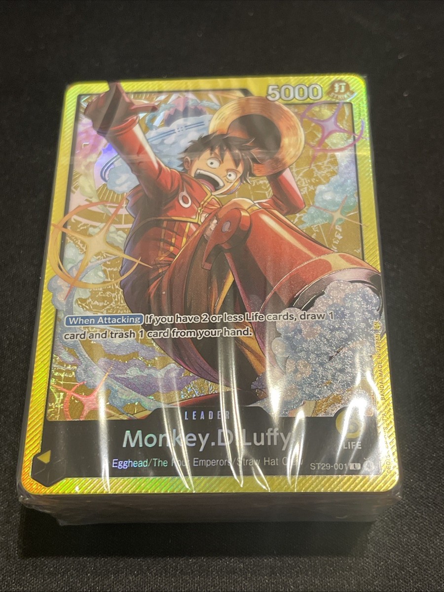 One Piece TCG English Starter Deck 29: Egghead (ST29) Deck Brick