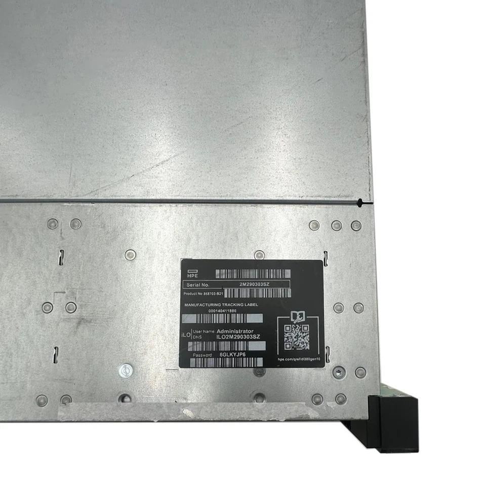 HP DL380 Gen10 8 SFF 2.5" 2x Gold 5118 2.30GHz = 24 Cores 128GB DDR4 P840 RAID - Image 3 of 4