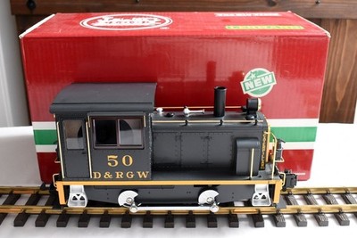 Locomotive LGB 2063 – Diesel Type 020 D & RGW 50 – Échelle G (Caterpillar)