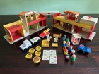 Fisher-Price Vintage Little People Main Street Toy with Figures & Accessories