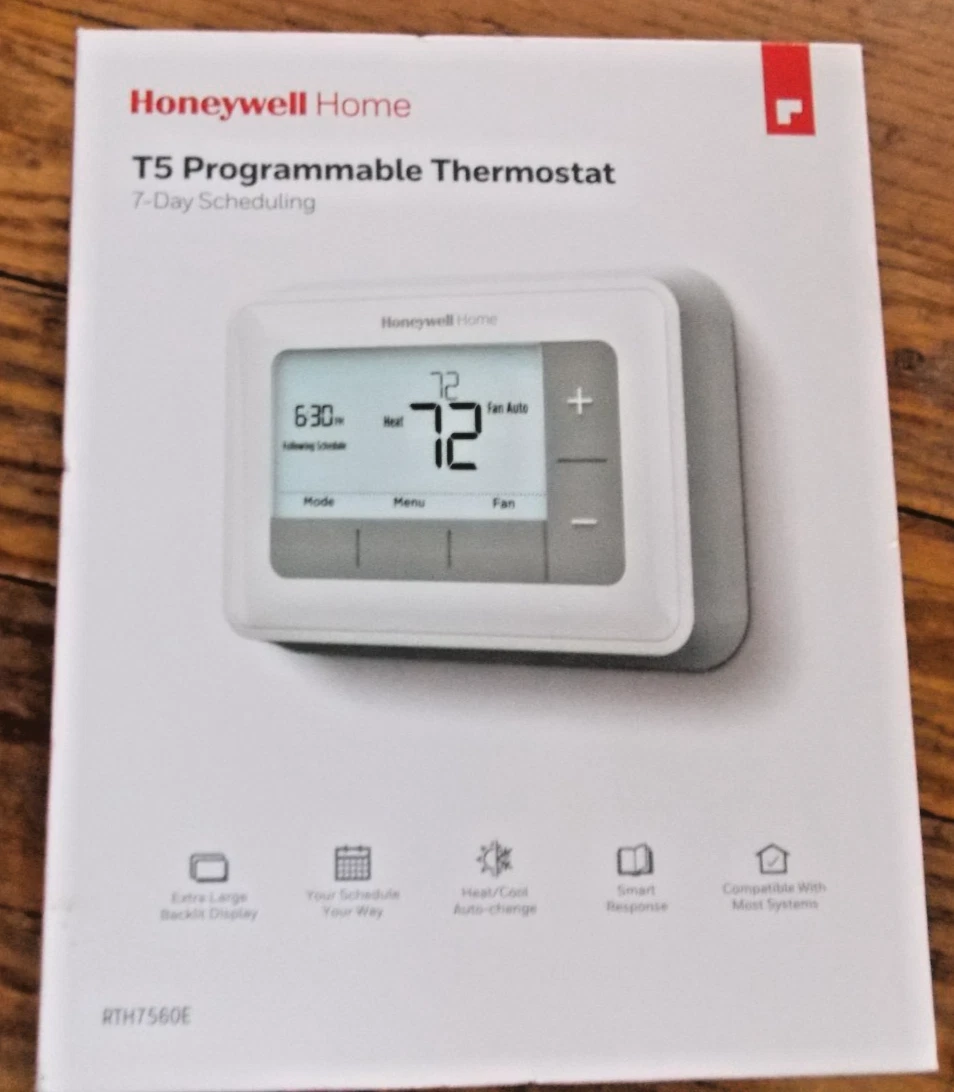 Honeywell Home T5 Smart Thermostat RTH7560E NEW