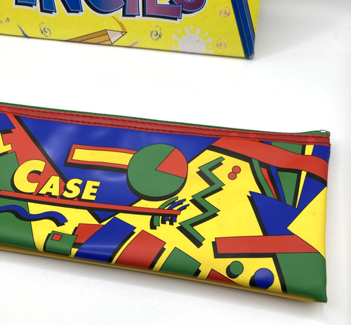 Vintage Grafix Pencil Case & Vintage Anker 36 Colouring Pencils Bundle Set - Picture 4 of 10