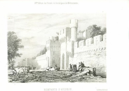LAURENS Album Chemin de Fer de Lyon à la Méditerranée 25 lithographies 1861 - Bild 8 von 8