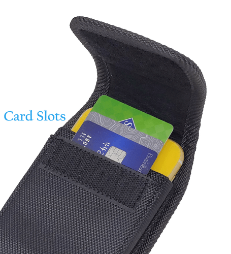 Cell Phone Holster Rugged Carrying Case Wallet Pouch w/ Metal Belt Clip(3 sizes) - Picture 11 of 37