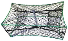 KUFA Galvanized steel frame Foldable Crab Trap (Size:32"x16"x12") S33