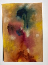 friedrich vogel  aquarell  informell f. winter nolde verschollene generation