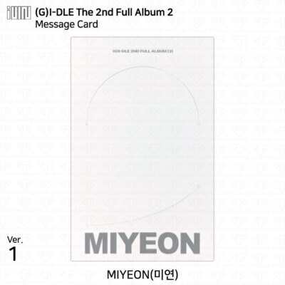 DREAMUS (G) I-DLE 2 Due contenuti del 2° album+fotocard+Tracking Sealed
