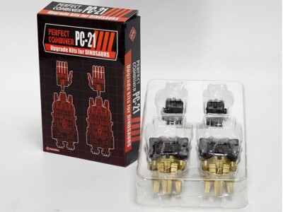 LIKE NEW PERFECT EFFECT PC-21 TRANSFORMERS POTP VOLCANICUS DINOSAURS UPGRADE KIT