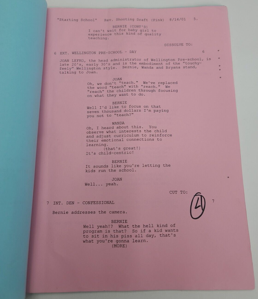 THE BERNIE MAC SHOW / Larry Wilmore 2001 Script, Kellita Smith