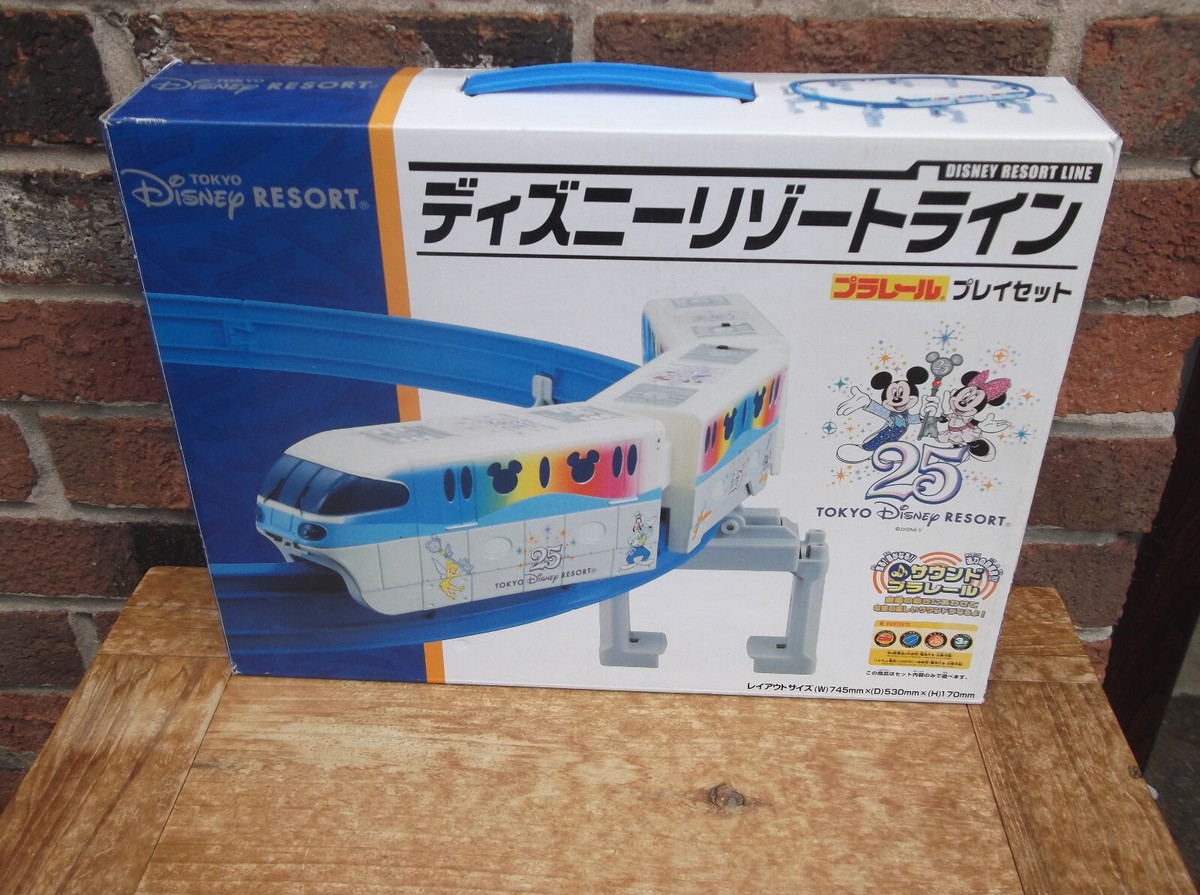 TOMY Disney Resort Line Monorail Playset Tokyo Disney Resort 25th  display picture 1