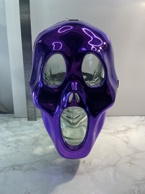 Scream Maske Lila Metallic Seasonal Visions Vintage Horror Maske Portofrei