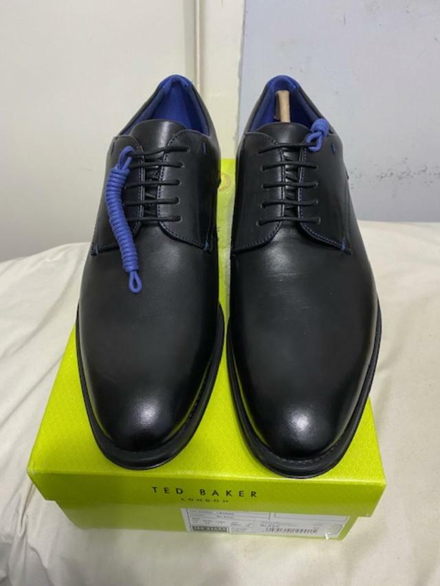 TED BAKER MEN'S VATORY BLACK Leather 
