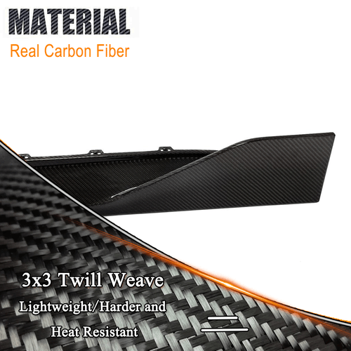 Umbrales laterales de carbono Side Skirts umbral enfoque para BMW Serie 3 G80 M3 2020-2024 - Imagen 9 de 12