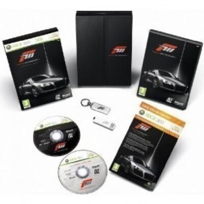 Xbox 360 SA 1853 Forza Motorsport 3 Ltd Collector Edt DE/EN mit Big Box UNVOLLST