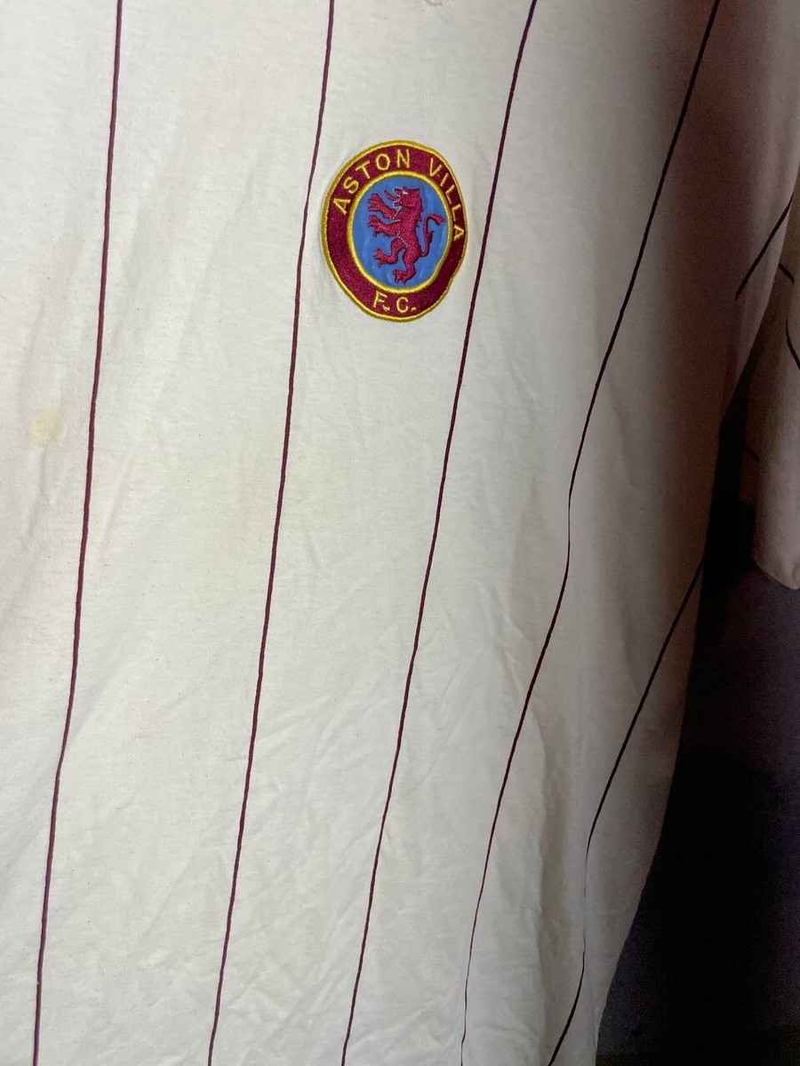 Maillot Aston Villa Rétro 1982/83 – Score Draw – Homme Taille M – Occasion