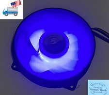 NEW HIGH POWER  Replacement 95mm Blue LED 4pin PWM CPU Cooling Fan on 80mm Frame