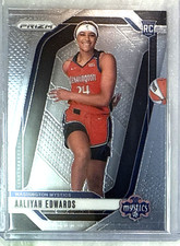 Aaliyah Edwards Rookie Card 2024 Panini Prizm WNBA Image Variation-#142 Mystics