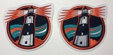  New York Islanders Lighthouse Shoulder Patch Fisherman Jersey Lot Of two 