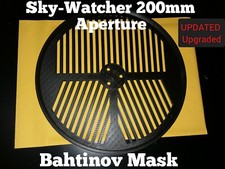 UPDATED Bahtinov Mask for Sky-Watcher 200mm Aperture Telescope SHUJINGCHEN