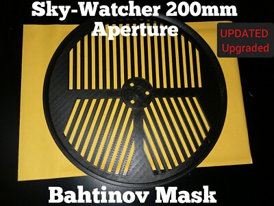 UPDATED! Bahtinov  Mask for Sky-Watcher 200mm Aperture Telescope (SHUJINGCHEN)