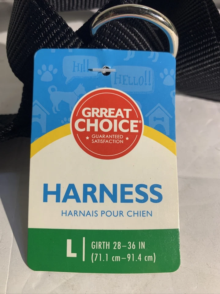 "Arnés para perros grandes Great Choice 28-36"" circunferencia" Foto 2 de 3