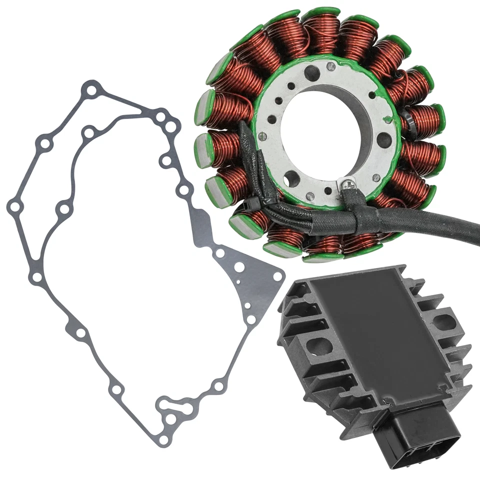 Junta rectificadora reguladora de estator para Yamaha YFZ450R YFZ450 R YFZ450Rse 2009-24 Foto 4 de 4