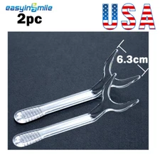2pc Dental Orthodontic Cheek Lip Retractor Mouth Opener Photography Autoclavable