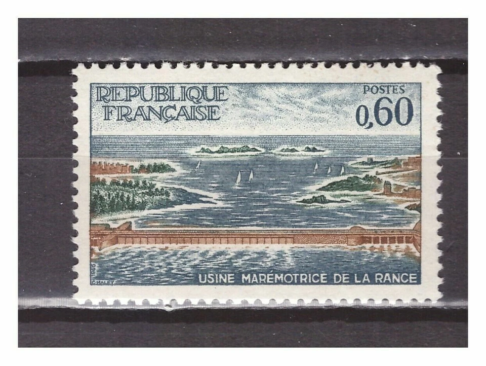 s24886) FRANKREICH 1966 POSTFRISCH ** Neu ** Rance electric work 1v