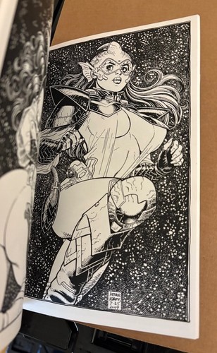 Arthur Adams Pocket Sketchbook One, Great Shape, Signed, 2010 - Picture 5 of 9
