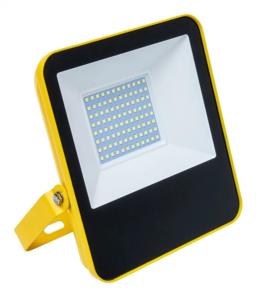 Flood Light Yellow 50w LED Site IP65 6500K 4700lm 110-240v Prolite