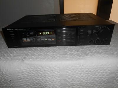 ONKYO TX-80 QUARTZ SYNTHESIZED TUNER AMPLIFIER ( Tested ) Made In