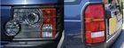 LAND ROVER DISCOVERY 3 FRONT & REAR LIGHT GUARD SET VUB501200 / VUB501380