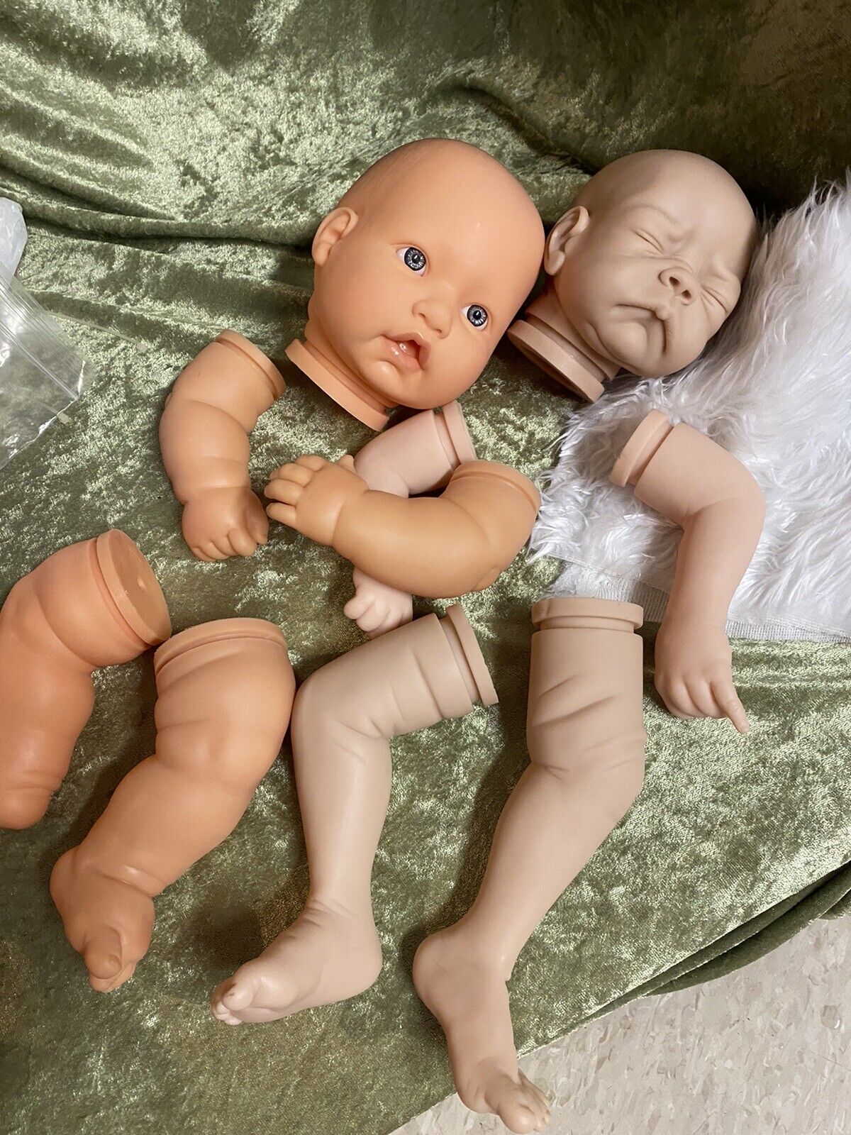 reborn doll kits supplies lot # 10