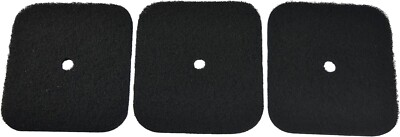 3-Pack Carbon Filters for Catit Hooded Cat Litter Pans 50685 50696 50700-702 722