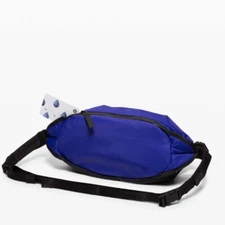 RARE Lululemon All Hours Belt Bag SeaWheezeLazurite / Black NWT