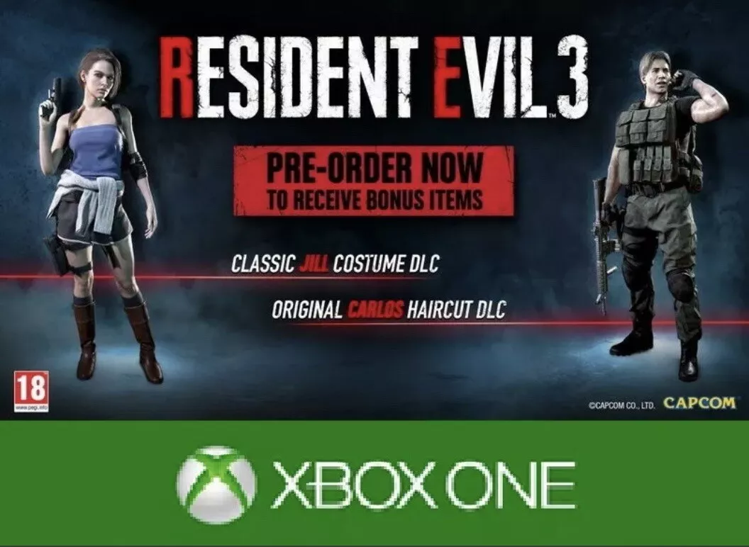 RESIDENT EVIL 3 - Classic Costume Pack