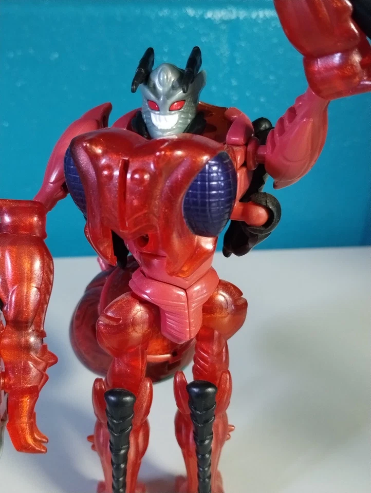 Transformers Vintage Beast Wars 1996 Mega INFERNO - 100% Completo Foto 2 de 4