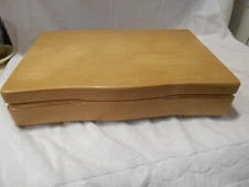 Holmes Edwards Flatware Silverware Wood Box Storage Chest Anti Tarnish Proof