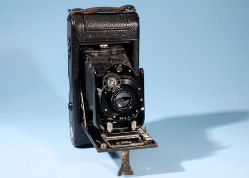 Ensign Popluar Folding Camera Ensign Anastigmat Patent Series Vin No 00 Lens