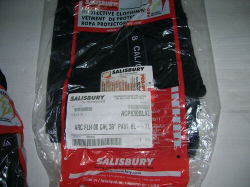 SALISBURY ACP830BLXL XL ARC FLASH PANT 32" 8 CAL/CM2 S1