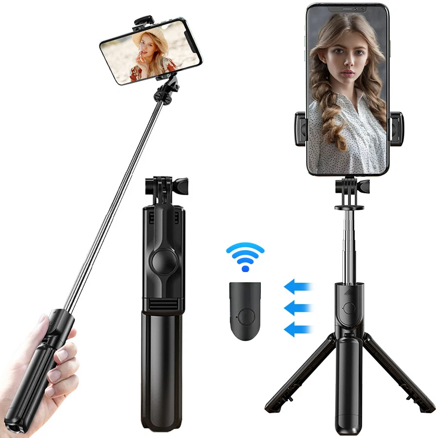 360° selfie stick wireless remote control phone stand Stable tripod for iPhone - Image 2 of 4