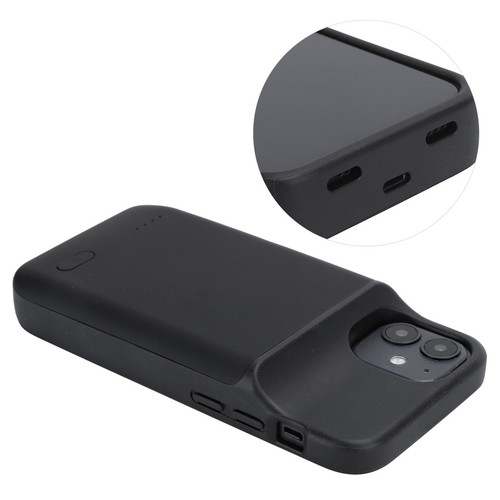 Power Bank Klips tylny ładowania 4700mAh Pokrywa baterii telefonu komórkowego do 12 M CB - Zdjęcie 4 z 14