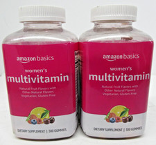 Amazon Basics Womens Multivitamin, 300 Gummie...