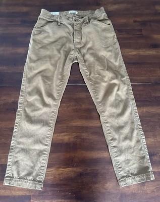 Taylor Stitch Camp Pant Tuff Duck 32 X 28 Hemp Cotton Tan Beige Work Pants