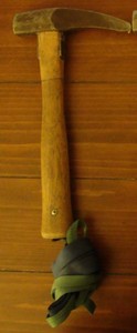 Vintage 1972 Chouinard Crag Hammer with Leash for Climbing