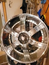 Set of 4,DUB Shot Calla S120 Chrome24x10J, ET30, 6-lug), these wheels are the DU