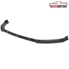 Bumper Spoiler Lip Fits 2014-2017 Vw Volkswagen Golf Black Front Splitter Kit
