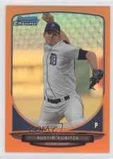 2013 Bowman Draft Picks Chrome Orange Refractor 17/25 Austin Kubitza #BDPP53 0b0