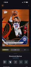 2025-26 Topps Now NBA Collect Digital Dominick Barlow Orange /25 Legendary