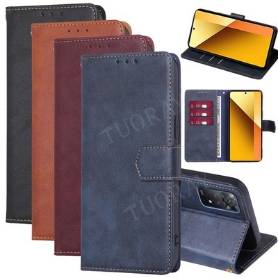 Handyhülle für Xiaomi Redmi Note 10 11 12 13 Pro Pro+ K80 K60 Wallet Schutz Case